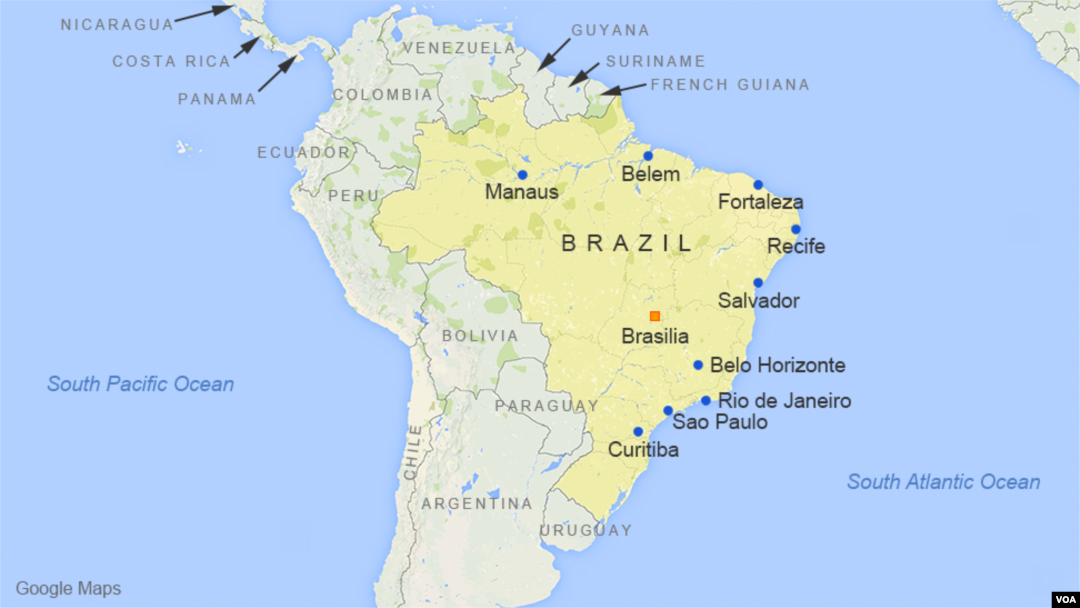 Detail Gambar Peta Negara Brazil Nomer 12