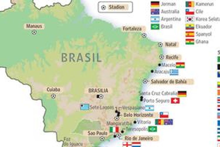Detail Gambar Peta Negara Brazil Nomer 22