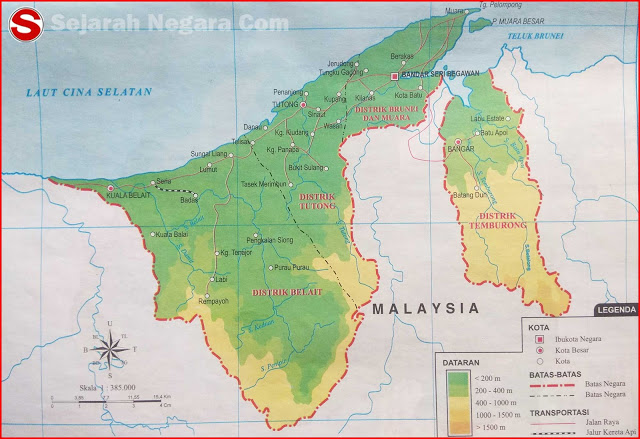 Detail Gambar Peta Negara Brunei Nomer 2