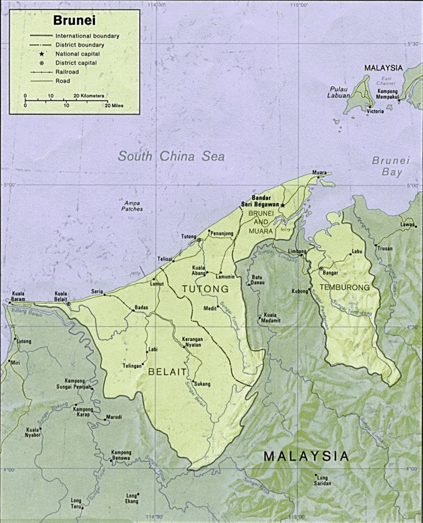 Detail Gambar Peta Negara Brunei Nomer 16