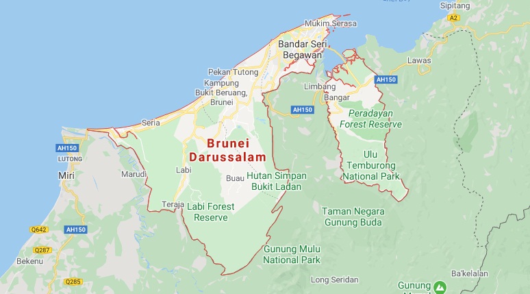 Detail Gambar Peta Negara Brunei Nomer 34