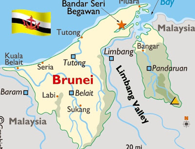 Detail Gambar Peta Negara Brunei Darussalam Nomer 22