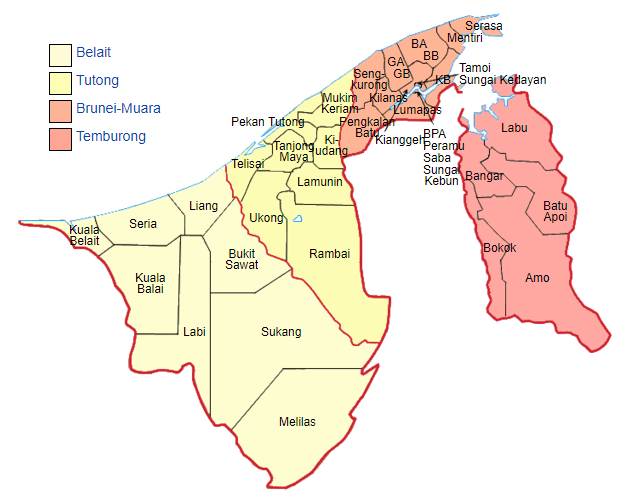 Detail Gambar Peta Negara Brunei Darussalam Nomer 29