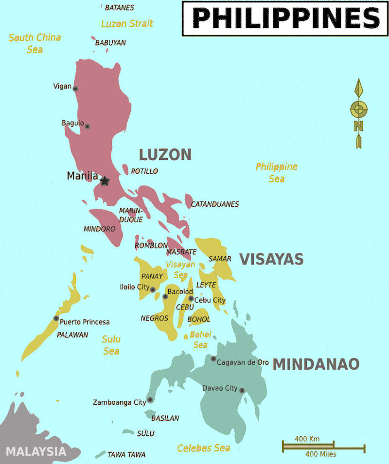 Detail Gambar Peta Negara Filipina Nomer 20