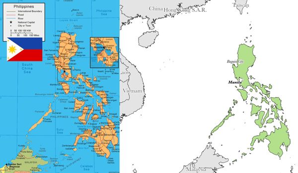 Detail Gambar Peta Negara Filipina Nomer 5