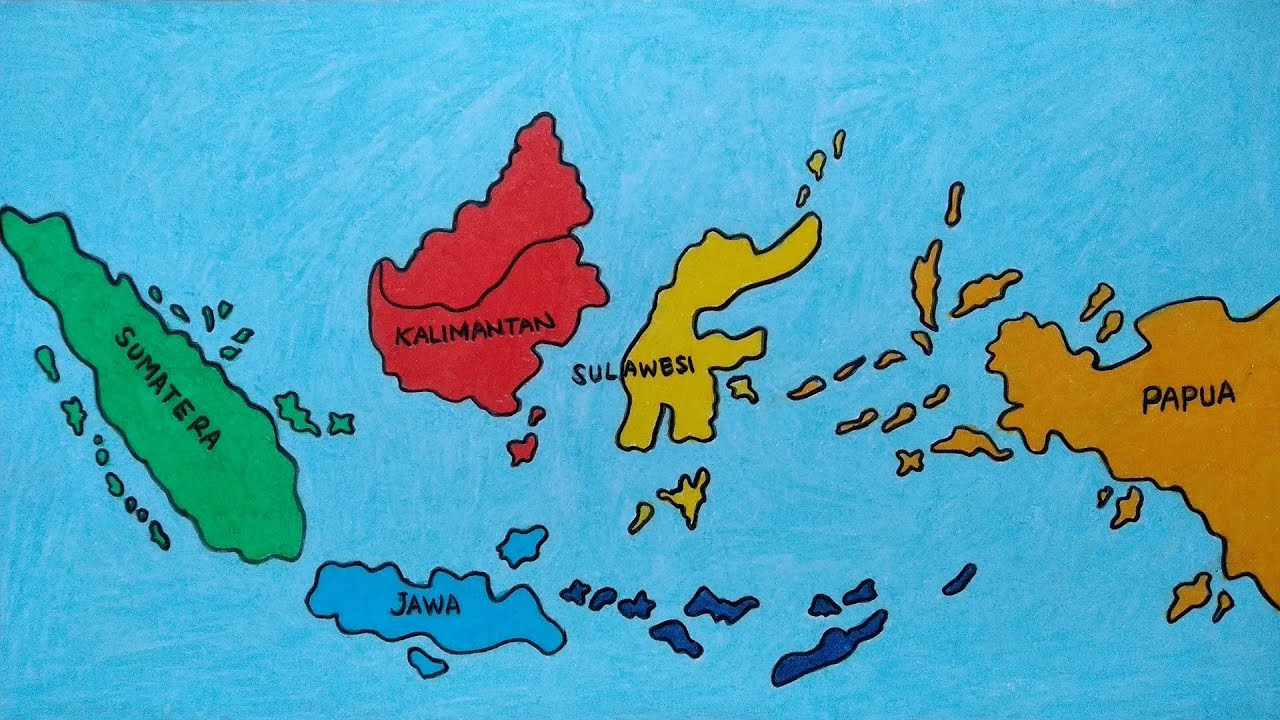 Detail Gambar Peta Negara Indonesia Nomer 29