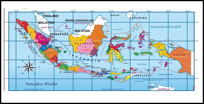 Detail Gambar Peta Negara Indonesia Nomer 6