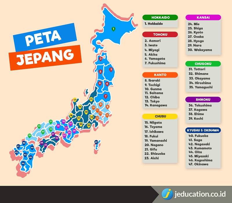 Detail Gambar Peta Negara Jepang Nomer 13