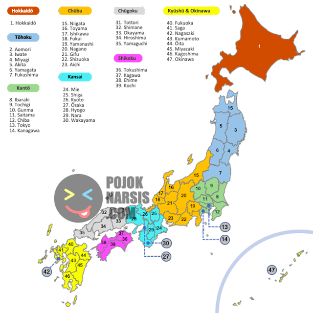 Detail Gambar Peta Negara Jepang Nomer 44