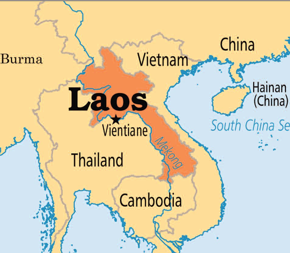 Detail Gambar Peta Negara Laos Nomer 13