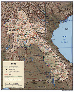 Detail Gambar Peta Negara Laos Nomer 28