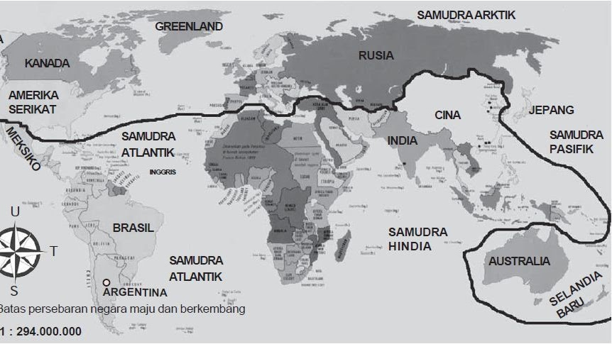 Detail Gambar Peta Negara Maju Nomer 5