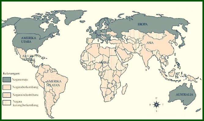 Detail Gambar Peta Negara Maju Nomer 8