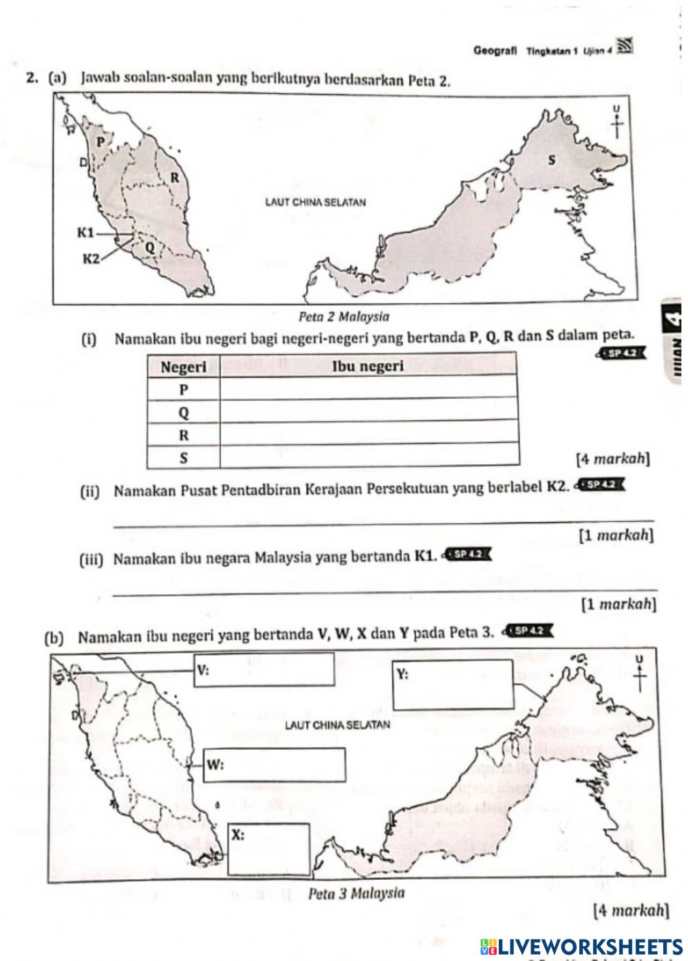 Detail Gambar Peta Negara Malaysia Nomer 24
