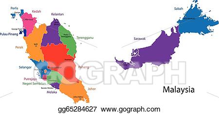 Detail Gambar Peta Negara Malaysia Nomer 7