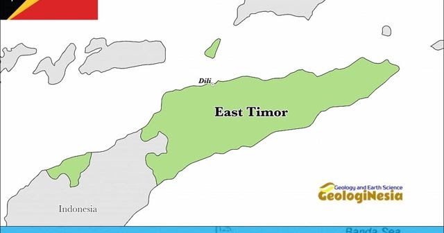 Detail Gambar Peta Negara Timor Leste Nomer 3