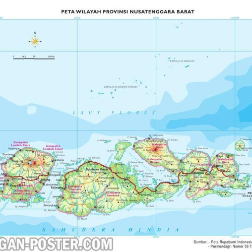 Detail Gambar Peta Nusa Tenggara Barat Nomer 12