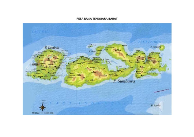 Detail Gambar Peta Nusa Tenggara Barat Nomer 23