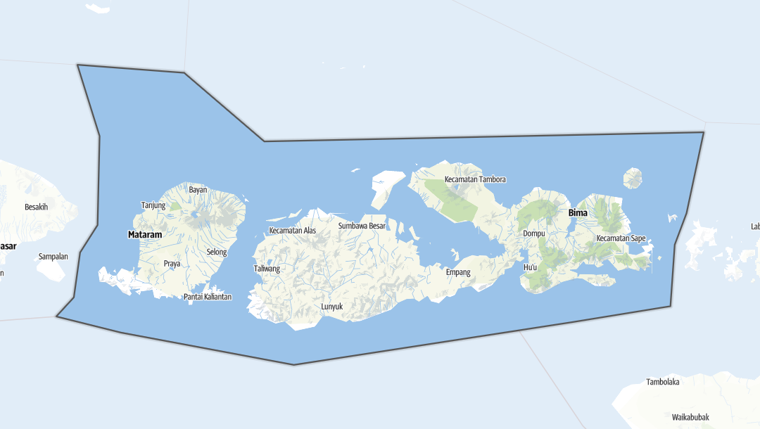 Detail Gambar Peta Nusa Tenggara Barat Nomer 39