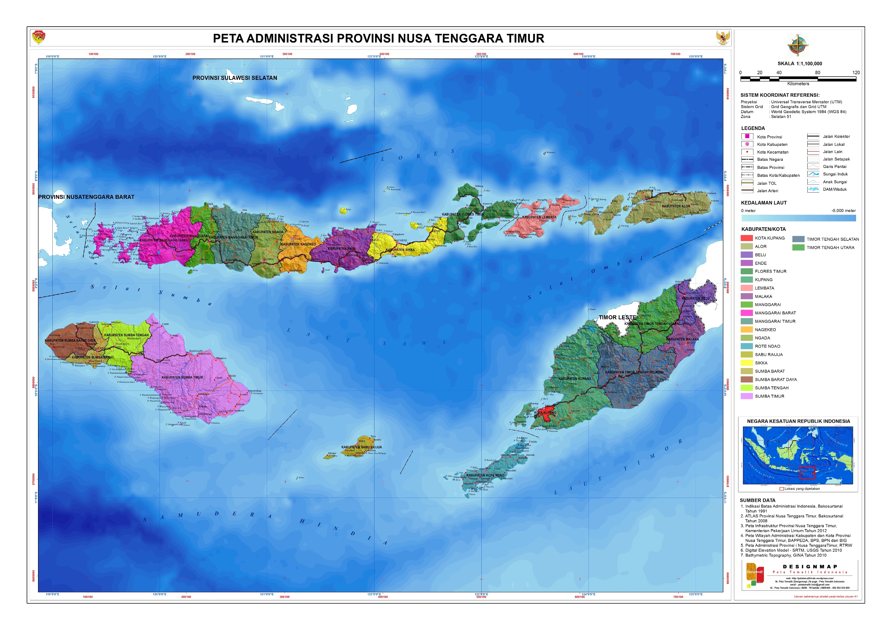 Detail Gambar Peta Nusa Tenggara Barat Nomer 41