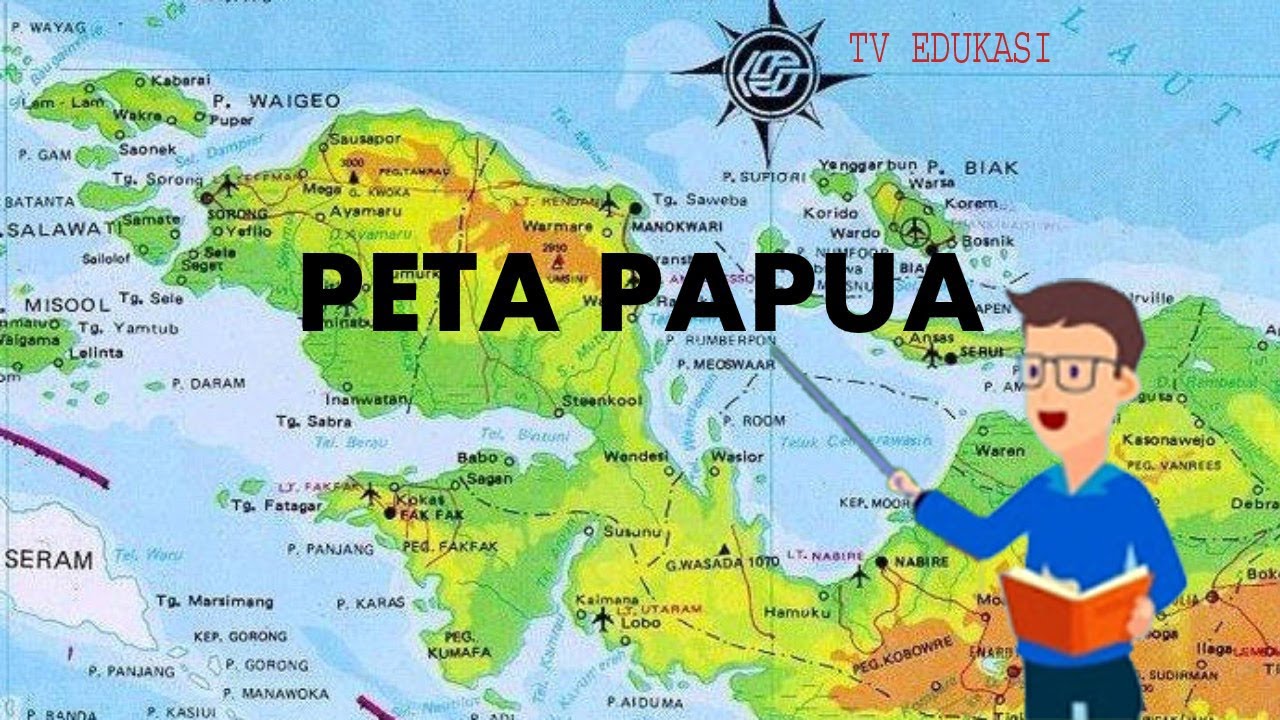 Detail Gambar Peta Papua Nomer 8