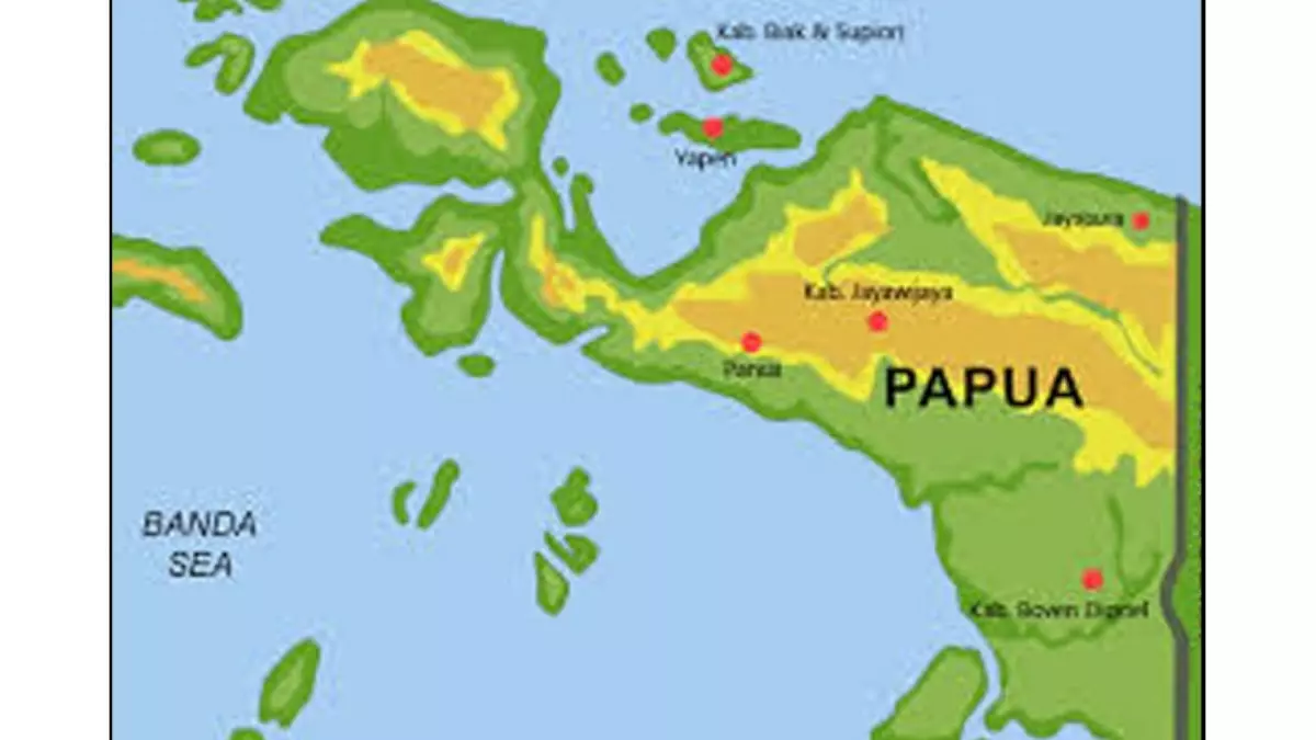 Detail Gambar Peta Papua Nomer 14