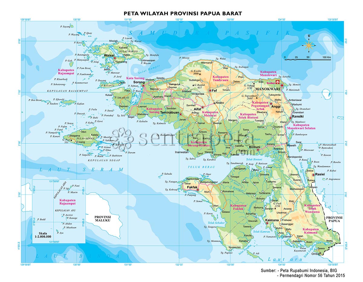 Detail Gambar Peta Papua Nomer 24