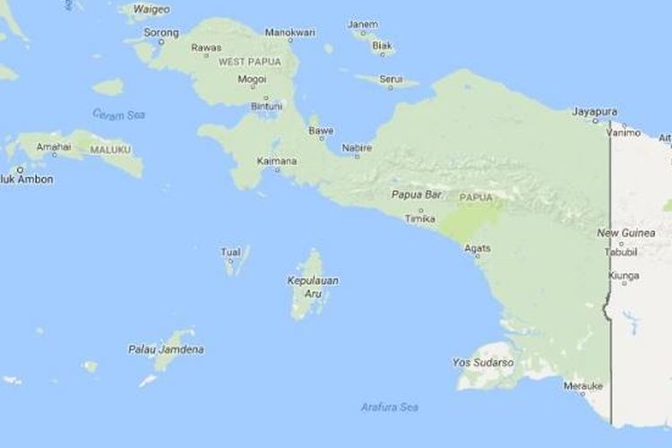 Detail Gambar Peta Papua Nomer 34