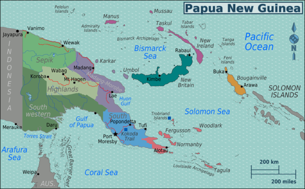 Detail Gambar Peta Papua Nugini Nomer 14