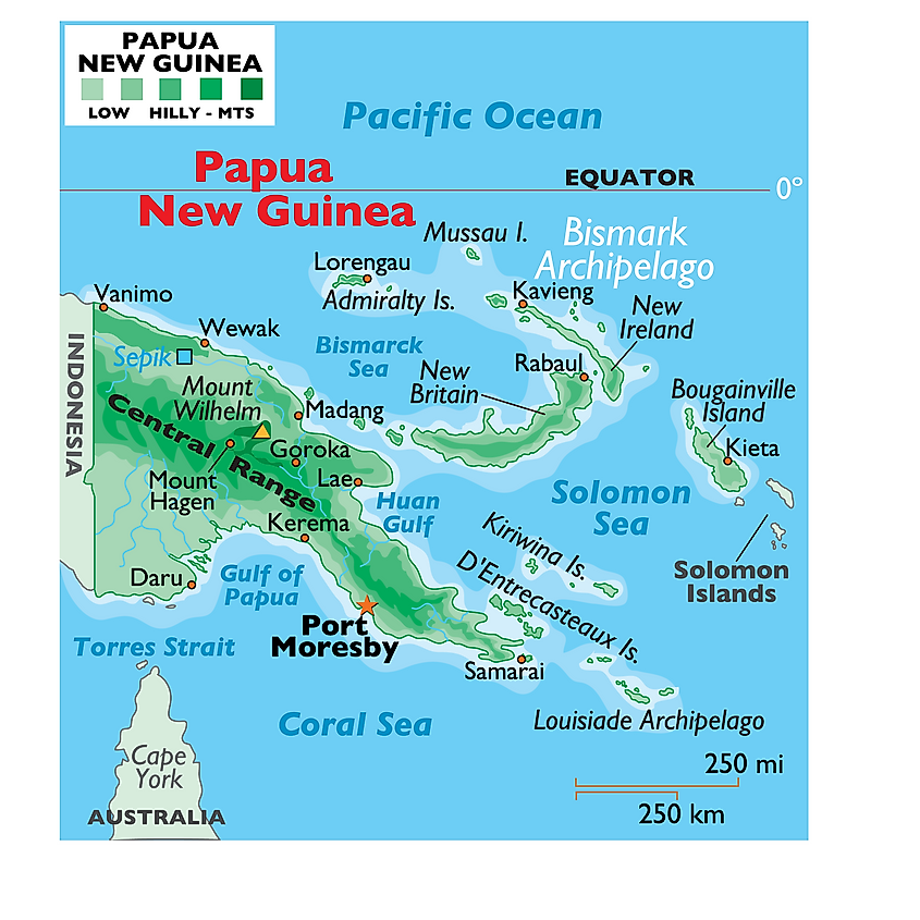 Papua New Guinea Penduduk Peta Peta Papua Nugini Pend - vrogue.co