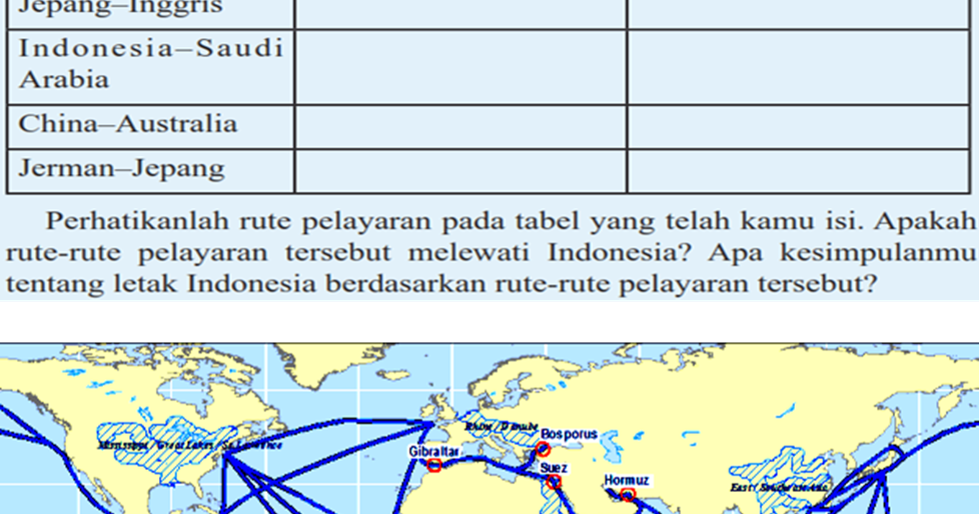 Detail Gambar Peta Pelayaran Internasional Nomer 25