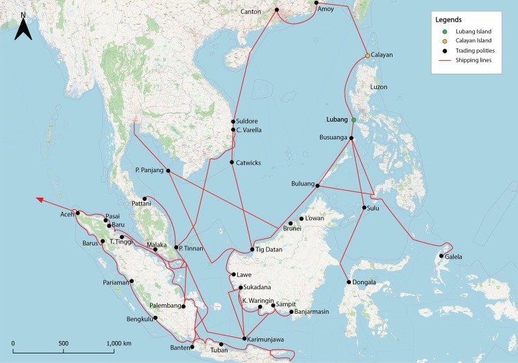 Detail Gambar Peta Pelayaran Internasional Nomer 41