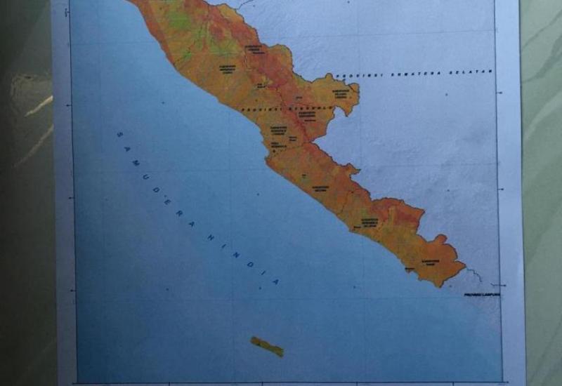 Detail Gambar Peta Provinsi Bengkulu Nomer 12