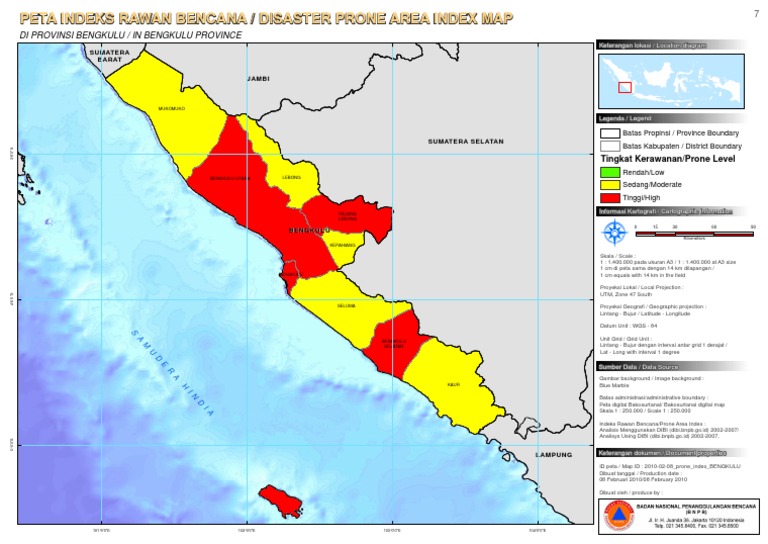 Detail Gambar Peta Provinsi Bengkulu Nomer 39