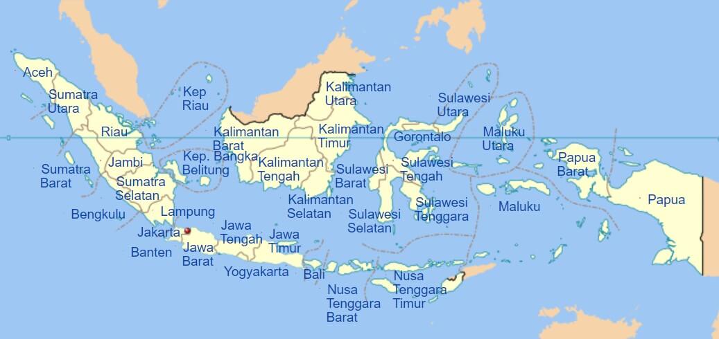 Detail Gambar Peta Provinsi Di Indonesia Nomer 7