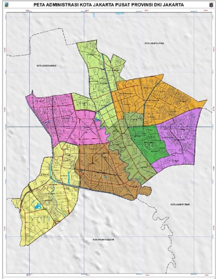 Detail Gambar Peta Provinsi Dki Jakarta Dan Keteranganya Nomer 11