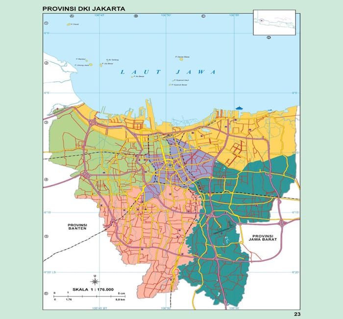 Detail Gambar Peta Provinsi Dki Jakarta Dan Keteranganya Nomer 6