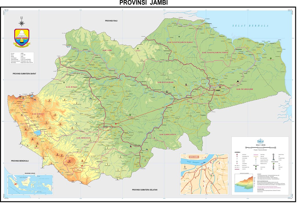 Detail Gambar Peta Provinsi Jambi Nomer 5