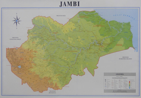 Detail Gambar Peta Provinsi Jambi Nomer 9
