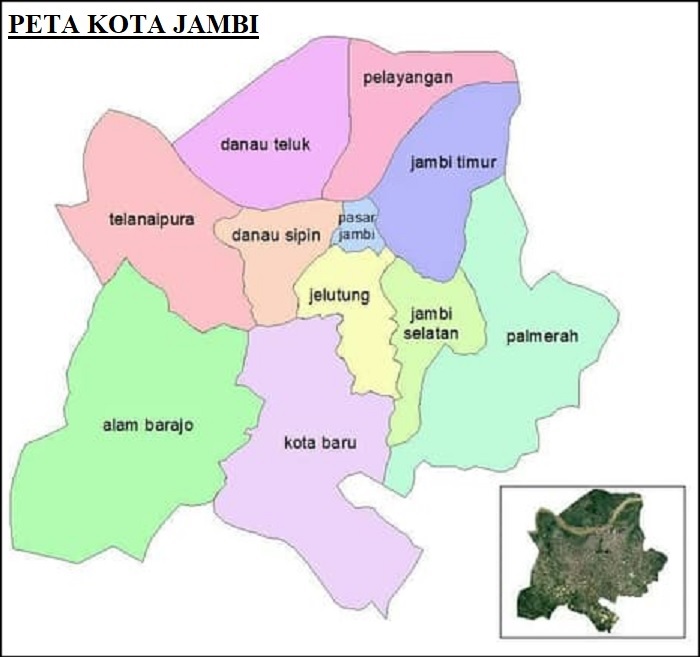 Detail Gambar Peta Provinsi Jambi Dan Keteranganya Nomer 7