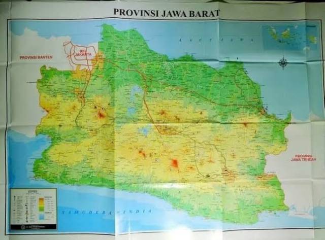 Detail Gambar Peta Provinsi Jawa Barat Nomer 17