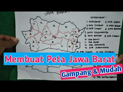 Detail Gambar Peta Provinsi Jawa Barat Nomer 18