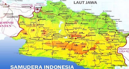 Detail Gambar Peta Provinsi Jawa Barat Nomer 20