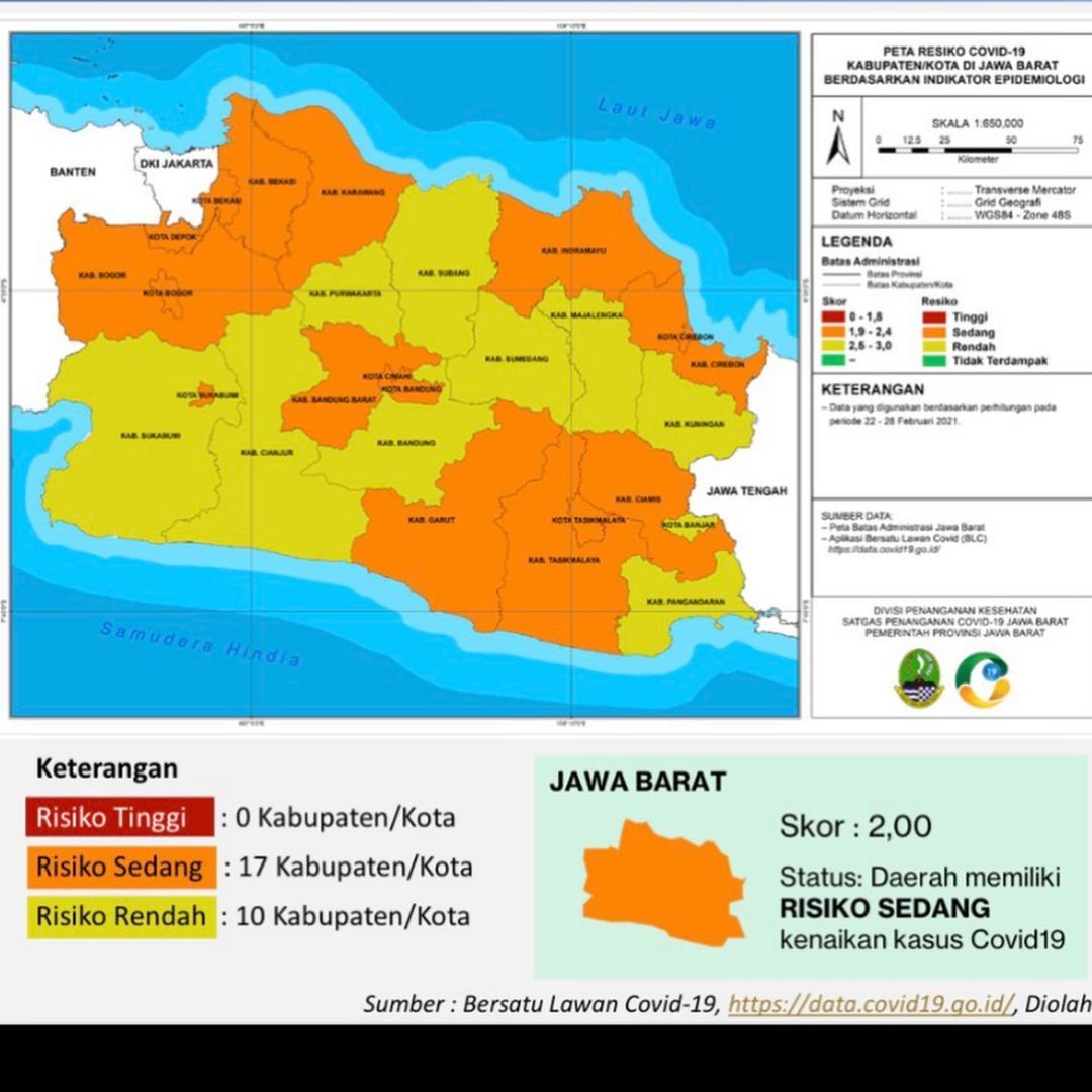 Detail Gambar Peta Provinsi Jawa Barat Nomer 33