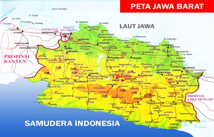 Detail Gambar Peta Provinsi Jawa Barat Nomer 5