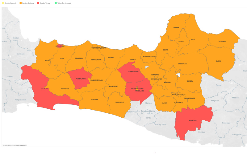 Detail Gambar Peta Provinsi Jawa Tengah Nomer 43