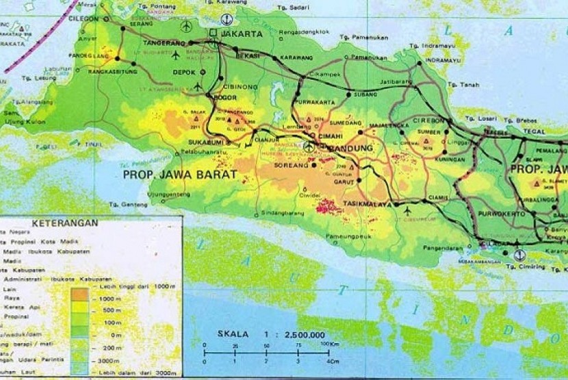 Detail Gambar Peta Provinsi Jawa Tengah Dan Keteranganya Nomer 47