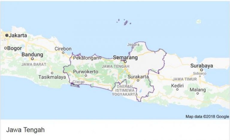 Detail Gambar Peta Provinsi Jawa Tengah Dan Keteranganya Nomer 50