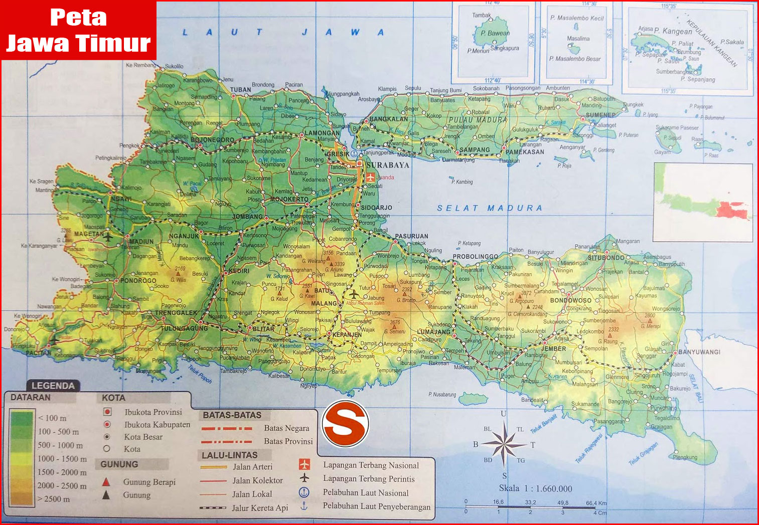 Detail Gambar Peta Provinsi Jawa Timur Nomer 13