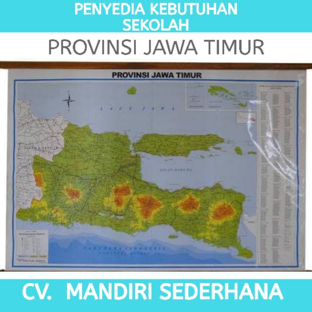 Detail Gambar Peta Provinsi Jawa Timur Nomer 9